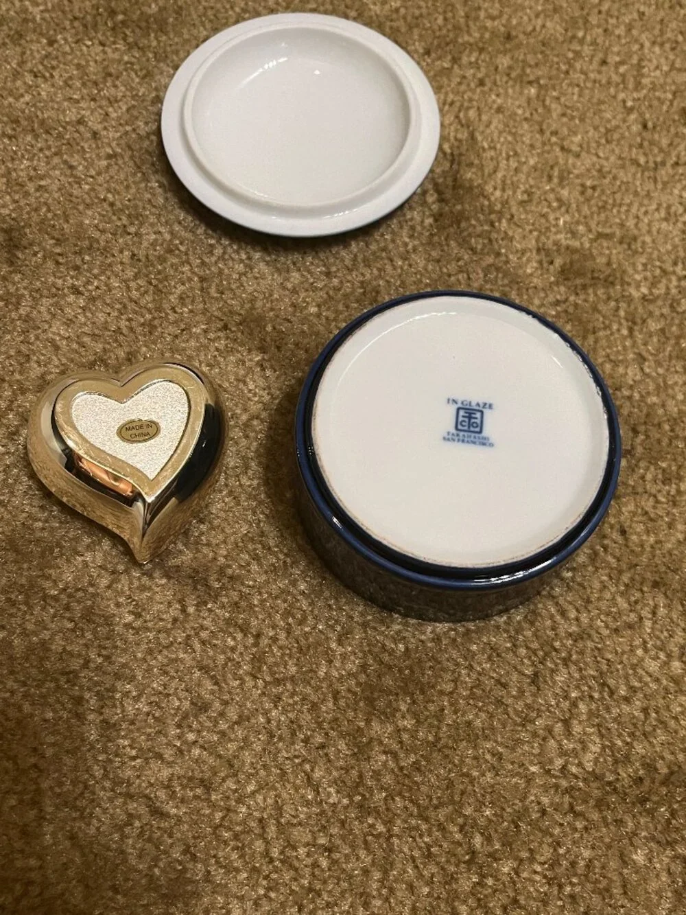 Lot of 2 jewelry containers